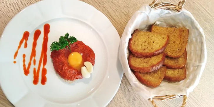 Na výběr máte porci se 150, 300 nebo 600 gramy masa.