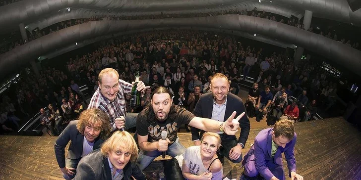 Na zadek vás posadí nejlepší tuzemští komikové.  