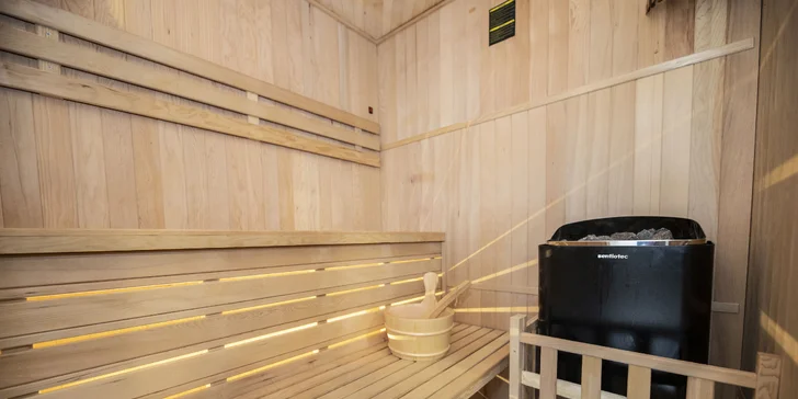 Čeká na vás sauna, nebo vířivka (přímo v penzionu).