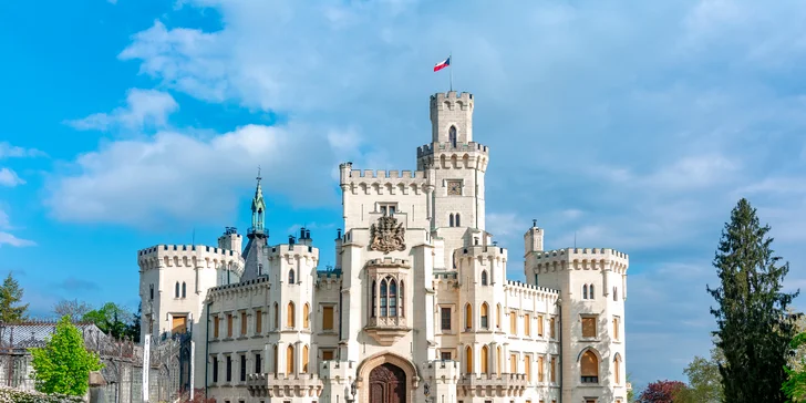Z krásneho prostredia sa prenesiete do rozprávky o Pyšnej princeznej, ktorá sa natáčala na zámku Hluboká.