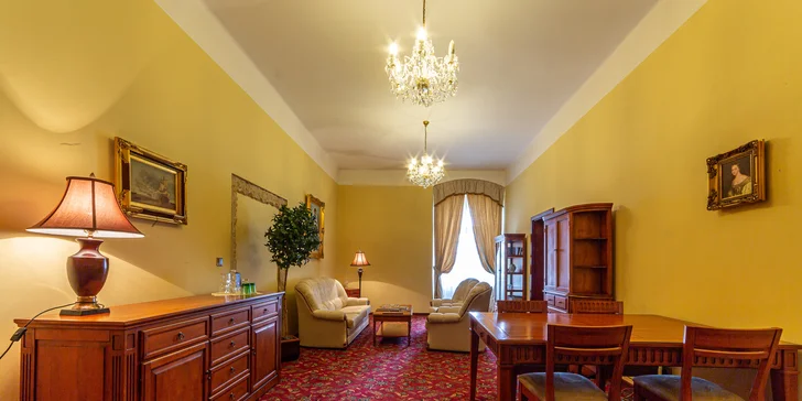 V některých apartmánech je v koupelně vířivá vana. 