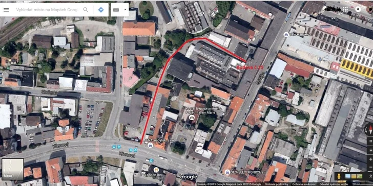 Abyste se neztratili ještě dříve: cesta do únikové místnosti z ul. Křenová.