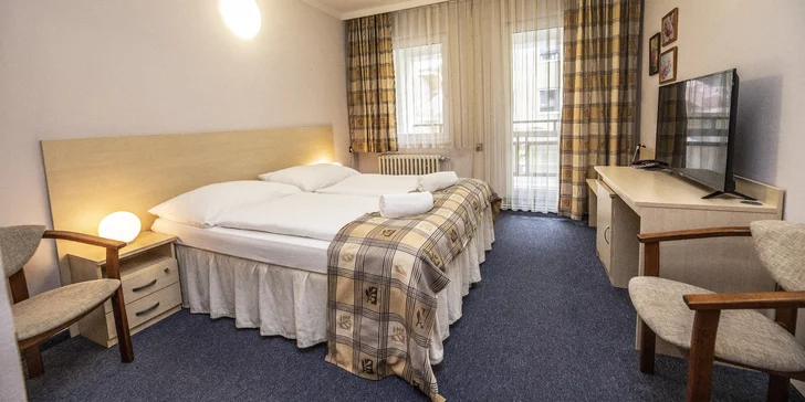 Hotel Junior sídlí přímo v centru Poděbrad.