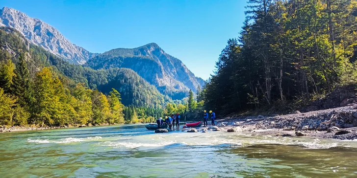 První den vás čeká 25 km dlouhý úsek řeky Salzy.