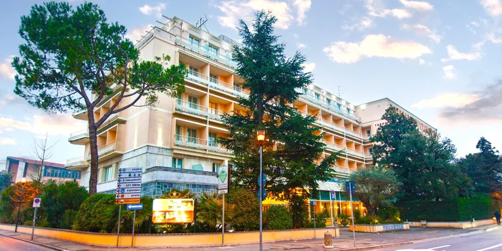 Príjemné zázemie vám poskytne komfortný Hotel Terme Helvetia.