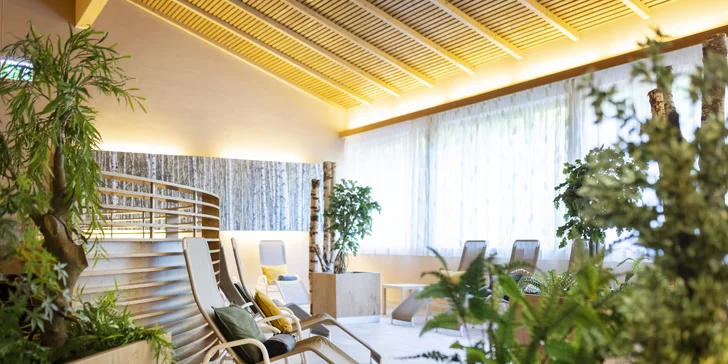 Súčasťou hotela je krásne wellness centrum.