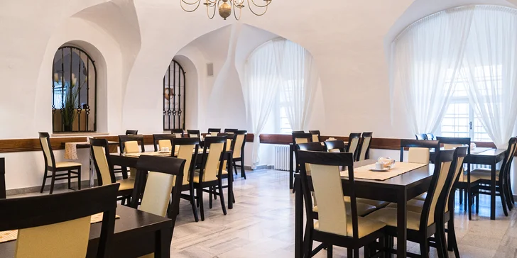 
Zámecká restaurace patří k hotelu Belcredi v Brně-Líšni.