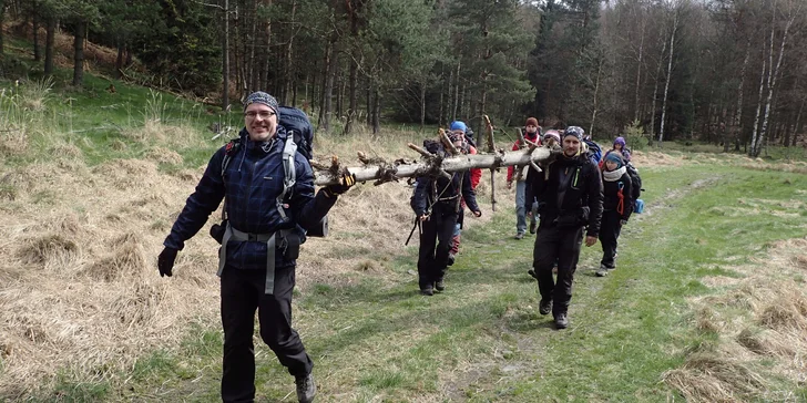 Taková pěkná kláda se může hodit.