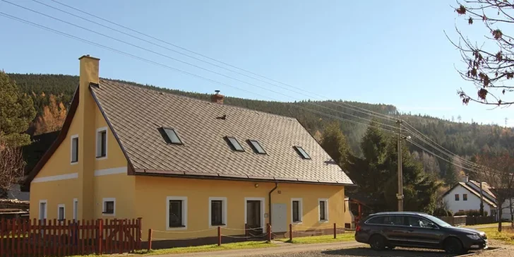 Užijte si pobyt v horské oblasti v obci Ostružná