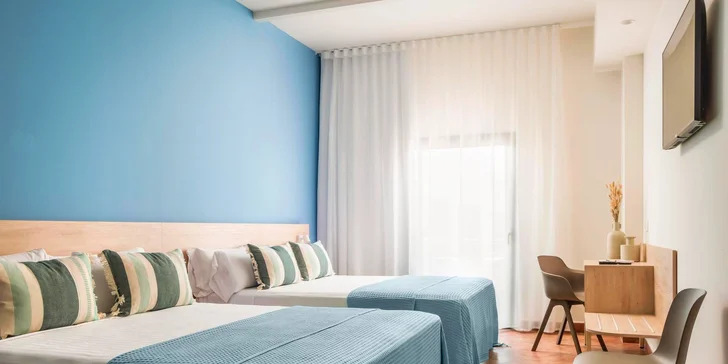Po příjezdu se ubytujete v renovovaném 2lůžkovém pokoji nebo v prostornějším apartmánu.