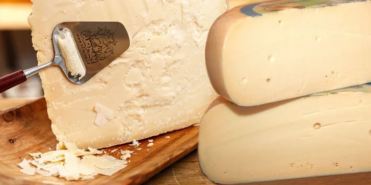 300 g pravého parmazánu v nově otevřené pobočce Boutique Gurmán