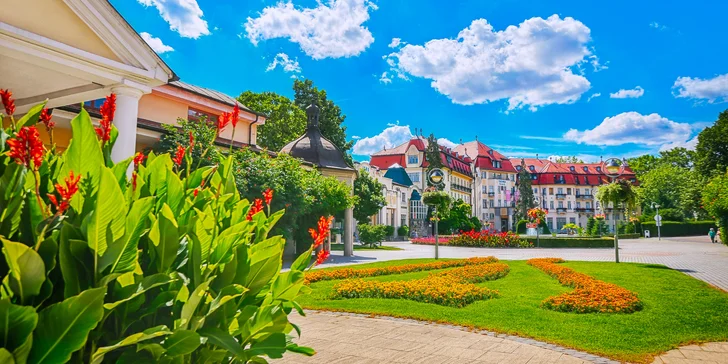 Ta pro vás zajistí ubytování v hotelu Ensana Esplanade Health Spa, dopravu a stravu formou polopenze.