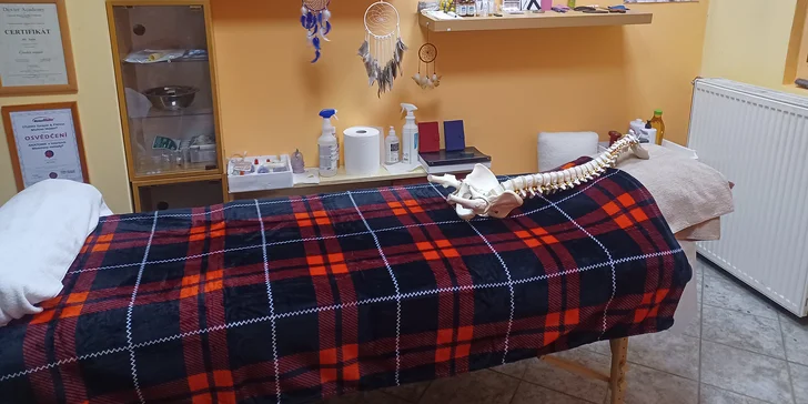 Odpočinout si tu můžete při masáži relaxační nebo regenerační. 