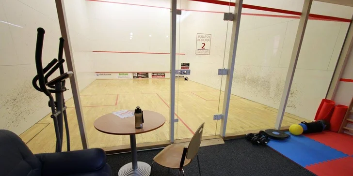 Tato squash aréna čeká na vás.