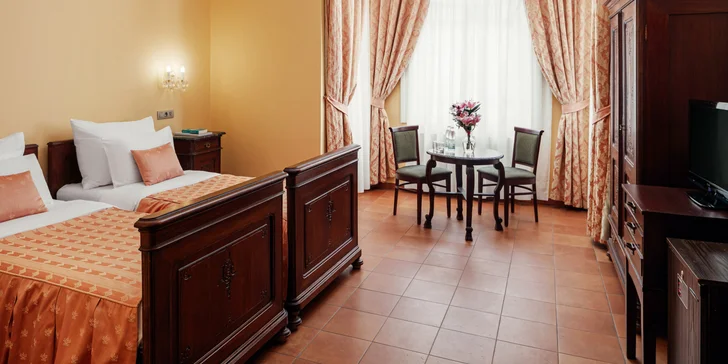 Na jednu noc i prodloužený víkend vás ubytuje Hotel Caesar Prague.