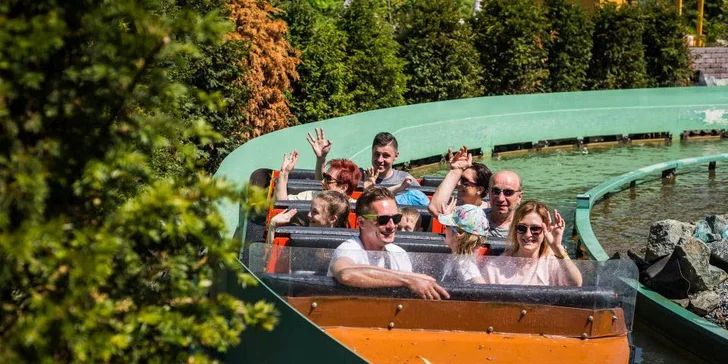 S voucherem můžete vyzkoušet všech 40 atrakcí parku.