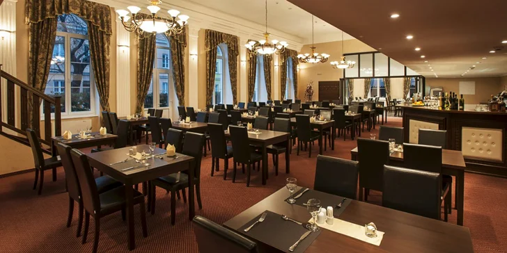 Součástí voucheru je také 20% sleva do restaurace.
