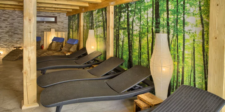 Do wellness máte neomezený vstup.