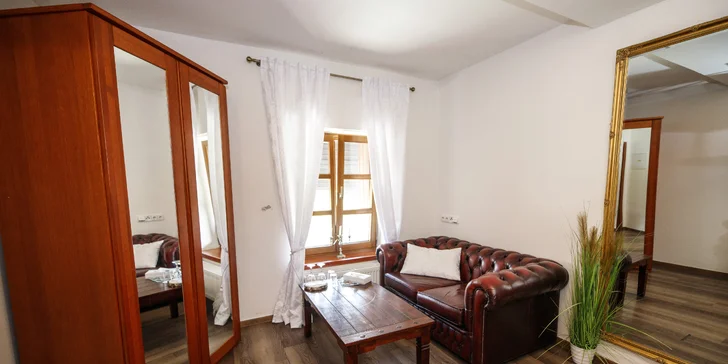 Dvoupodlažní apartmán