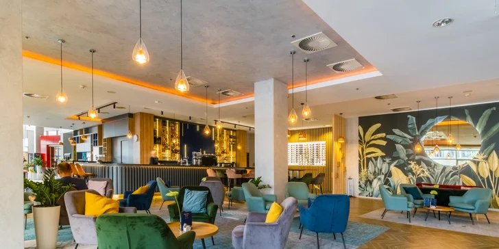 Hotel má příjemnou atmosféru. 