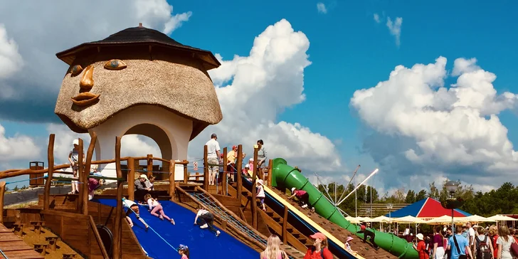 Fajnpark je plný parádních atrakcí pro děti i dospělé.