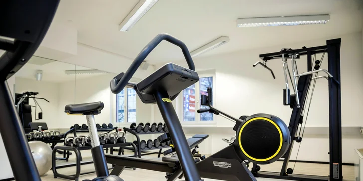 Pre milovníkov aktívneho pohybu je tu zadarmo fitness centrum.
