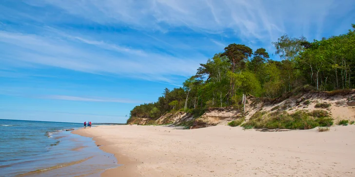 Resort Ośrodek Gryf sa nachádza 650 metrov od širokej piesočnatej pláže na polostrove Międzywodzie medzi Baltským morom a vodnou nádržou Kamieński.