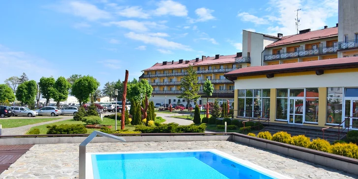 Hotel NAT Sarbinowo se nachází kousek od známého letoviska Mielno.