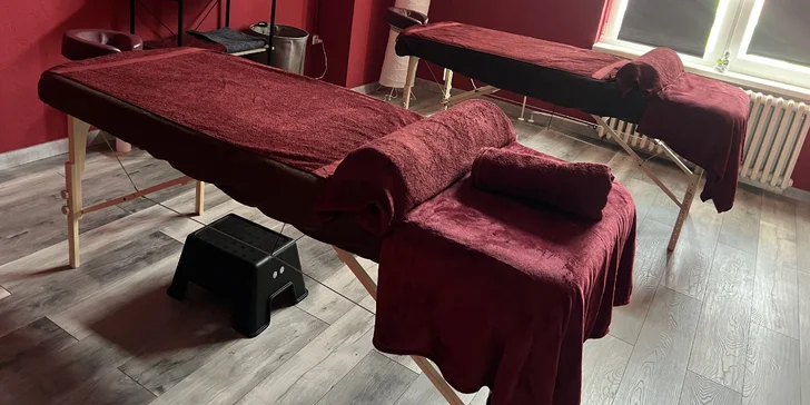 Pokaždé si užijete 60 min. masáže, kterou si vyberete ze 6 druhů. 