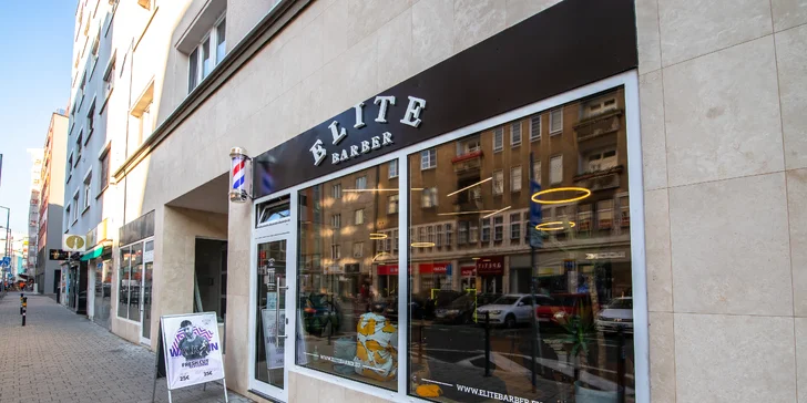 Elite Barber Bratislava nájdete na Dunajskej ulici č. 7 v Starom Meste