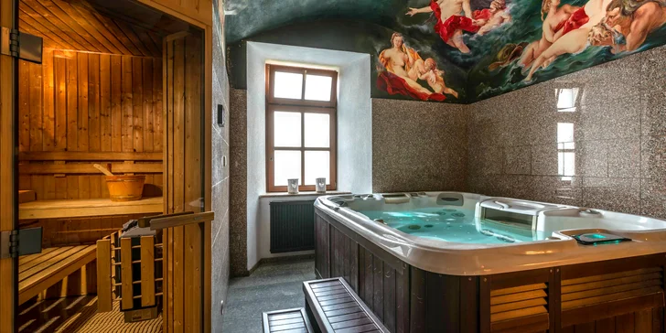 S pohárom vína v ruke sa oddychuje výborne, no ešte lepšie sa vám bude oddychovať vo wellness. 