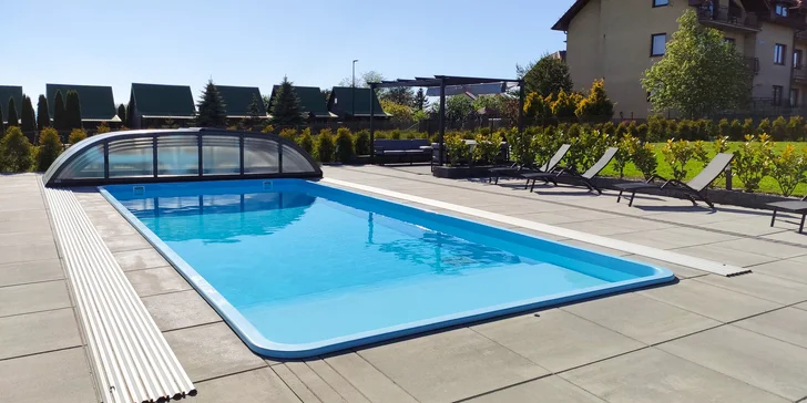 V rezorte na vás bude čakať novo postavený dvojposchodový domček s celkovou plochou cca 70 m².