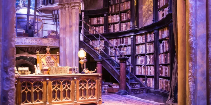 V ceně máte vstup do filmových ateliérů, kde se natáčel Harry Potter.