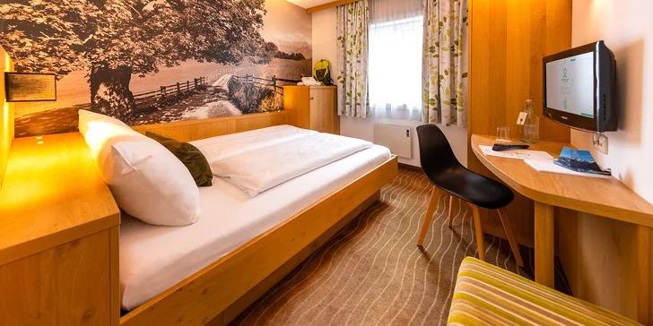Nocľah vám poskytne rodinný hotel Grüner Baum.