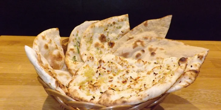 Výběr z Tandoori bread