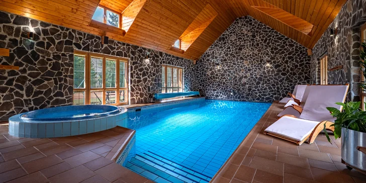 Relax centrum, do kterého budete mít v rámci pobytu 2hodinový vstup.