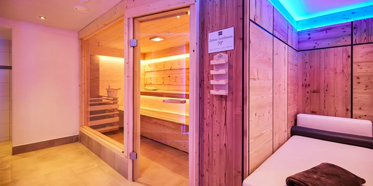 Vďaka rozsiahlej wellness oáze zabudnete na starosti všedných dní.