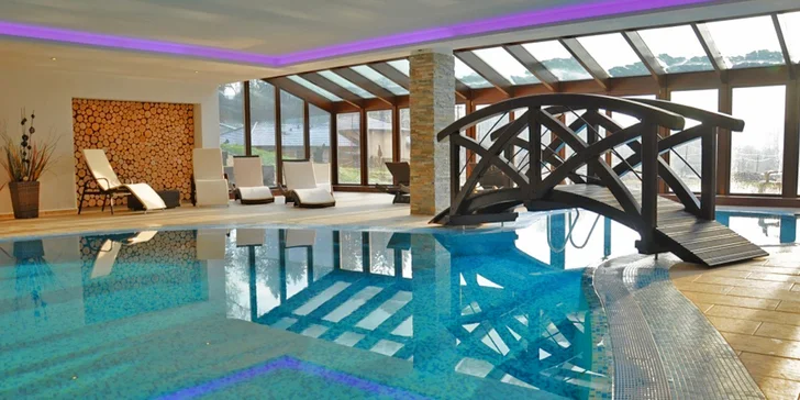 Čeká na vás moderní wellness a nádherná příroda.
