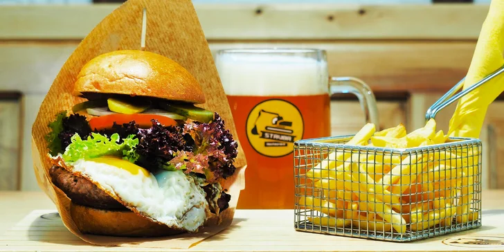 1, 2 nebo 4 burgery z 11 druhů: hovězí, klokaní i vegetariánský