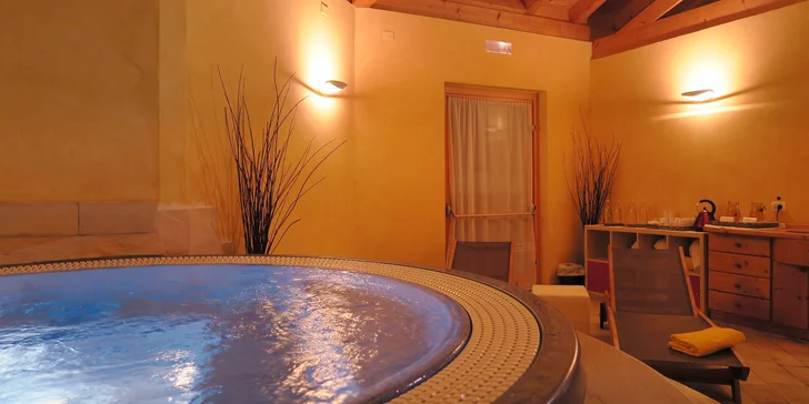 Do wellness je vstup za poplatek. 