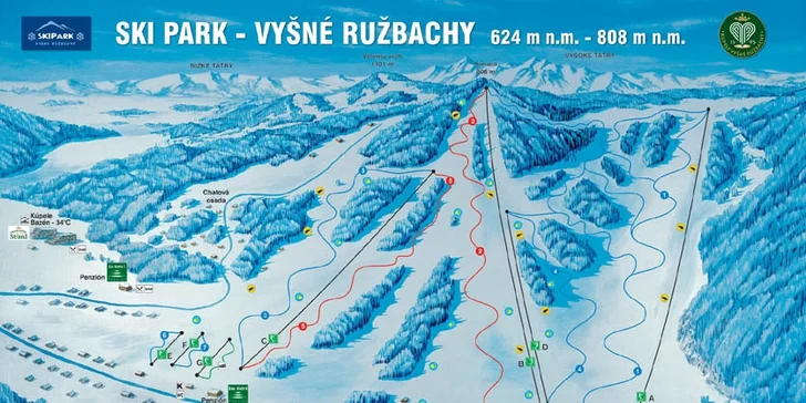 Lyžiarske stredisko Skipark Vyšné Ružbachy