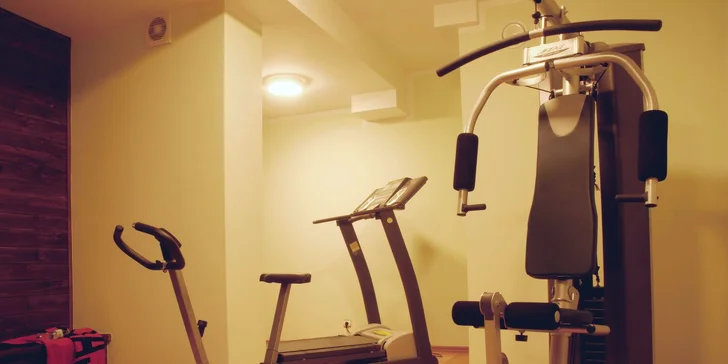Využívat můžete i fitness.