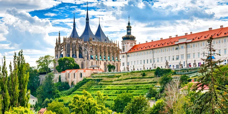 Pobyt v historickom centre Kutnej Hory: polpenzia, wellness a pamiatky UNESCO na dosah