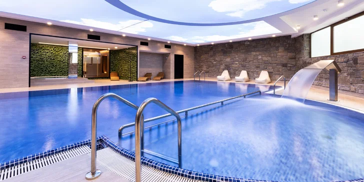 Prvotriedny relax si vychutnáte aj vďaka neobmedzenému vstupu do hotelového wellness.