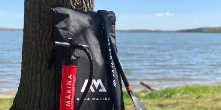 Celé balení si vyzvednete v Půjč si paddleboard v Českých Budějovicích. 