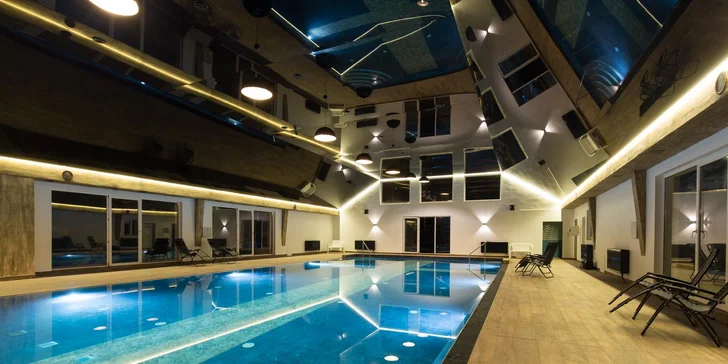 Užijete si pohodu ve wellness, kam máte neomezený vstup.