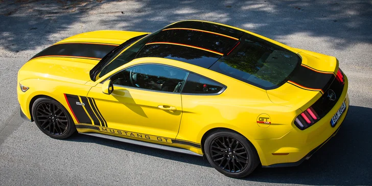 Splněný řidičský sen: nezapomenutelná jízda v novém Fordu Mustang GT 5.0