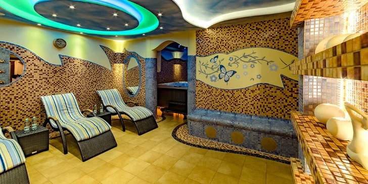 V rámci pobytu si užijete aj relax vo wellness.