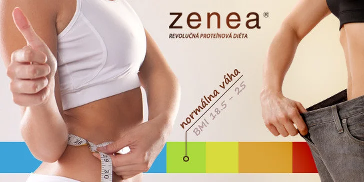 6,90 eur za profesionálne poradenstvo pri chudnutí. Systém revolučnej bielkovinovej diéty Zenea®, zdravé, efektívne a trvalé chudnutie so zľavou až 54 %.