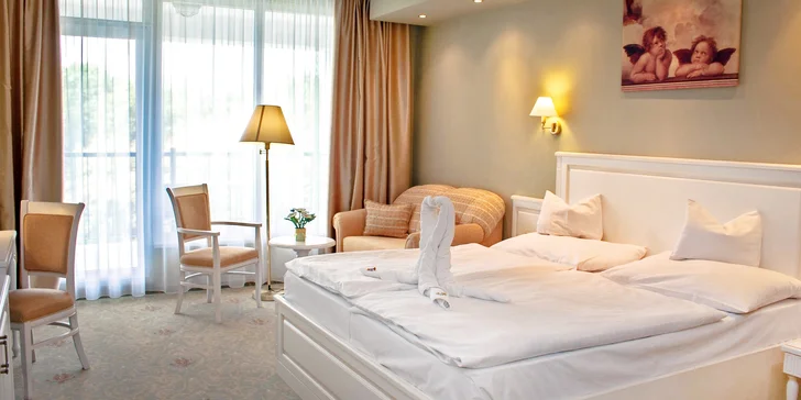 Čeká tu na vás elegantní 4* ubytování s neomezeným wellness.